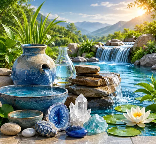 Shapes And Material Associated With Water Element