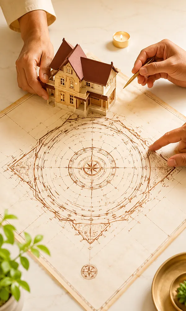 Vastu Shastra Home Map Layout